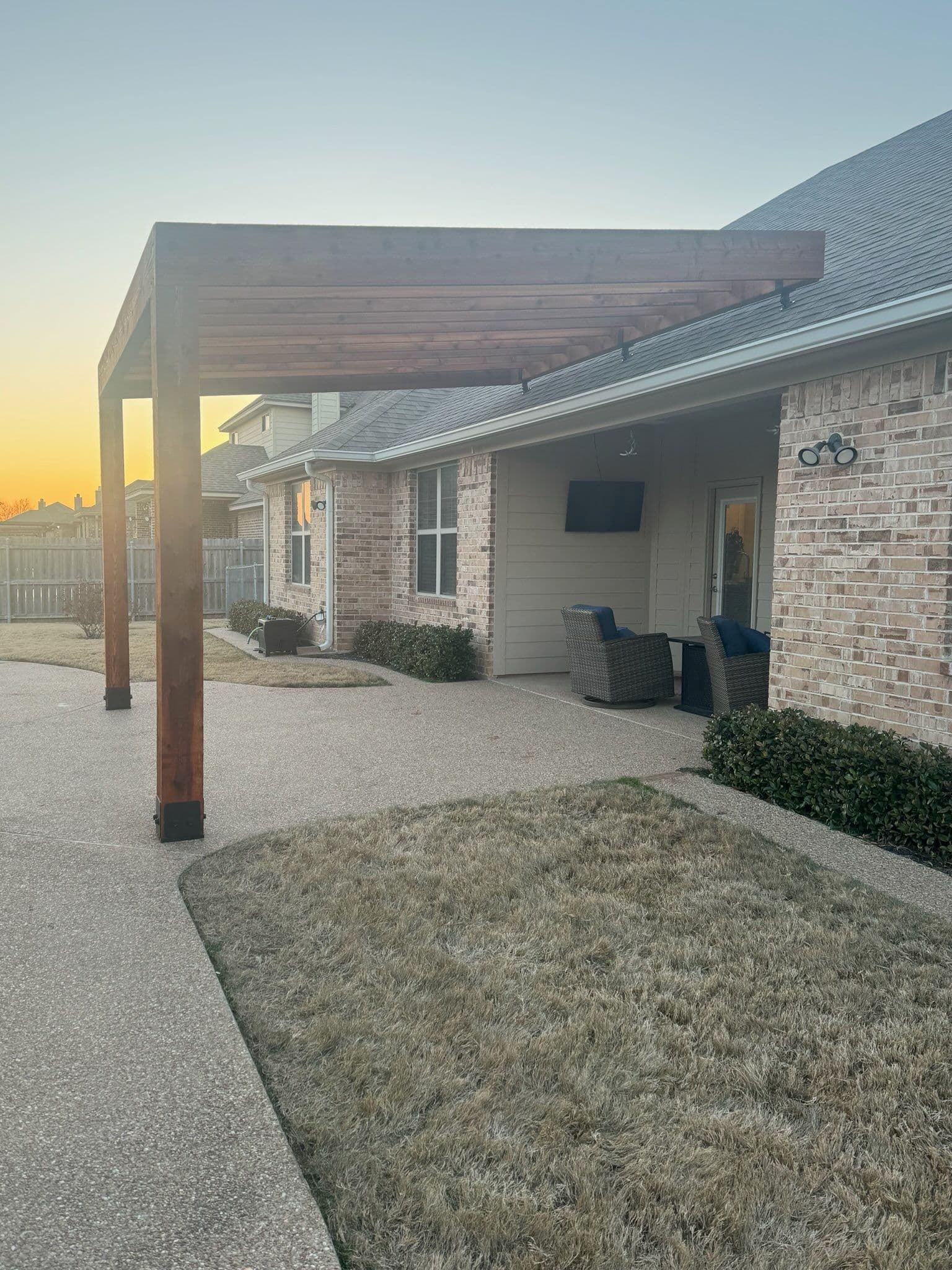 Elegant Pergola Adds Style and Comfort to Your Patio image